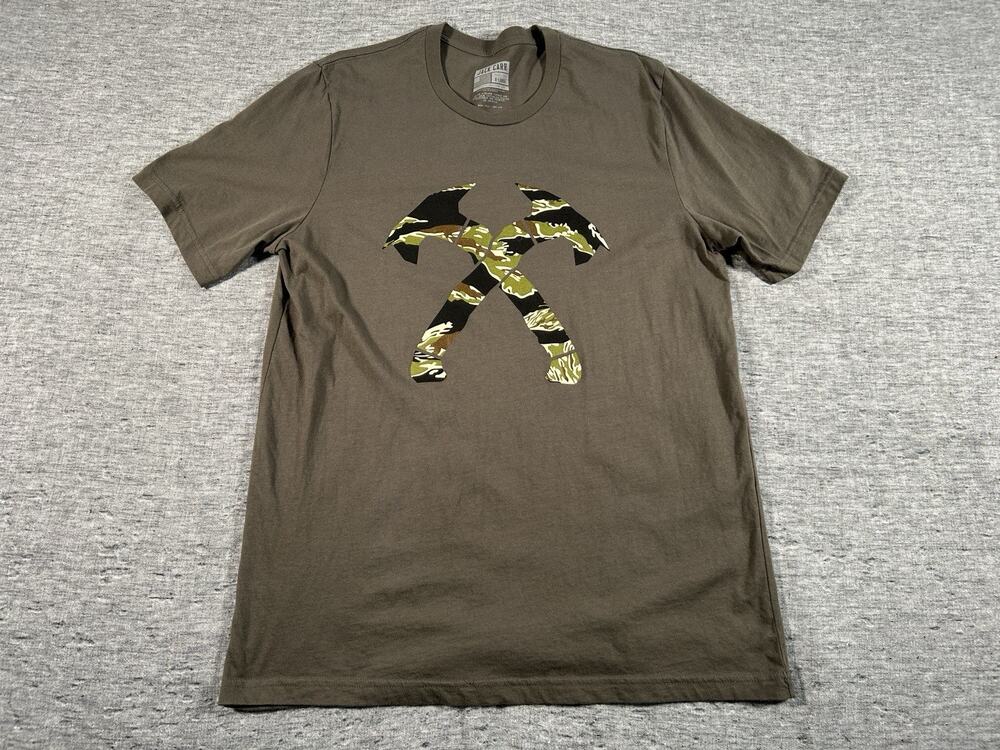 Jack Carr Overland Shirt Mens Extra Large Green Camouflage Tomahawks Outdoors